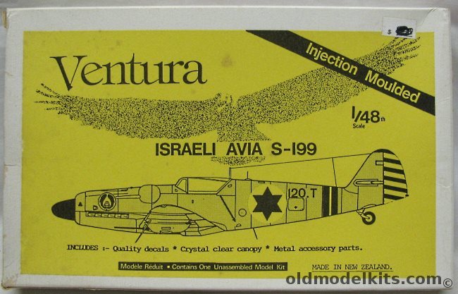 Ventura 1/48 Avia S-199 Israeli Air Force, VN0303 plastic model kit